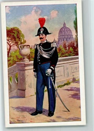 Serie 4394-9 - Uniformen , Gendarme in tenuta di gala