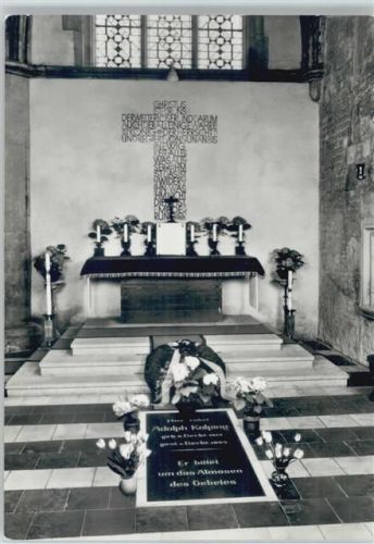 Köln Stadt St. Minoriten Grabmal Adolph Kolping