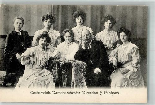 1906 - 1912 Österreich Damenorchester Dir. Panhans