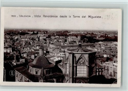 Valencia Gesamtansicht Miguelete-Turm