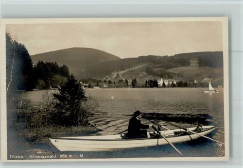 Titisee Ruderboot Titisee