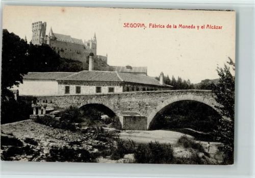 Segovia Gelddruckerei und Alcazar