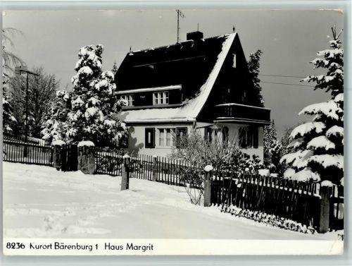 Kurort Bärenburg Haus Margrit Winteraufnahme