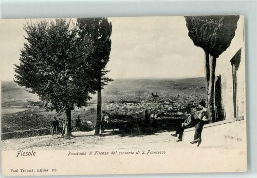 Fiesole Panorama di Firenze dal convento di S. Francesco