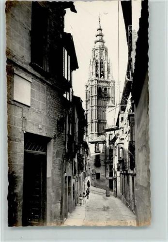 Toledo Kathedrale von der Elisabeth-Straße aus gesehen