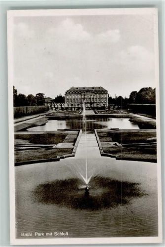 Brühl Park mit Schloß