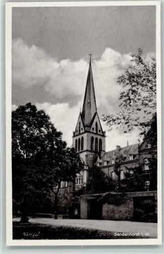 Sendenhorst Ortsansicht Kirche