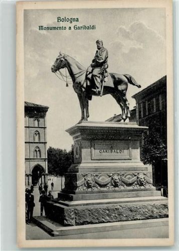 40100 Bologna - Monumento a Garibaldi
