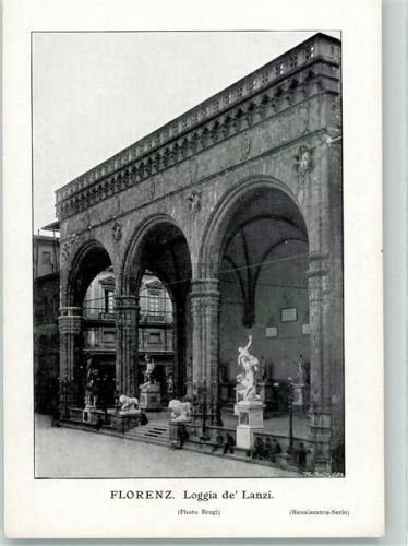 Firenze Loggia de Lanzi Löflund & Co.