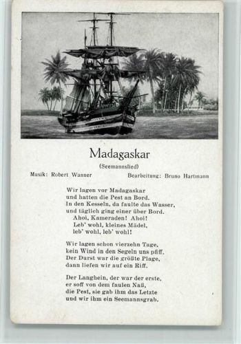 Seemannslied Segelschiff