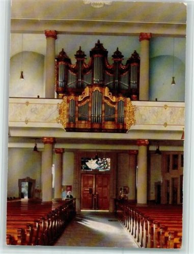 Zell Wallfahrtskirche Maria zu den Ketten Innenaufnahme Orgel