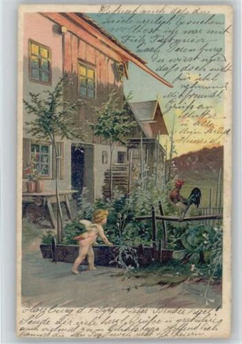 Serie Ei,Ei - Amor Engel 1906 Litho AK