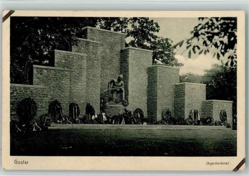 Goslar 1939 WK II Jägerdenkmal