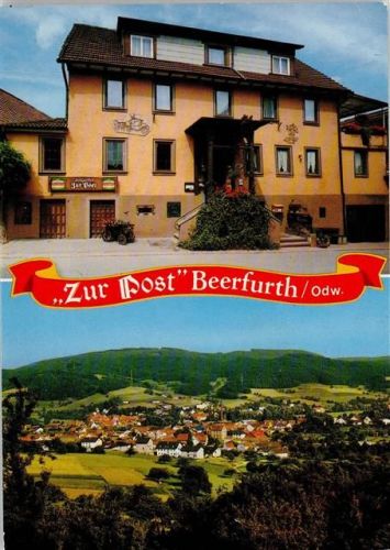 Beerfurth Landgasthof Pension Zur Post Gesamtansicht 2-Bildaufnahme