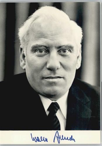 Walter Arendt - Bundesminister für Arbeit -