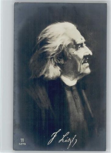Franz Liszt Verlag GGCo 5273 Foto AK