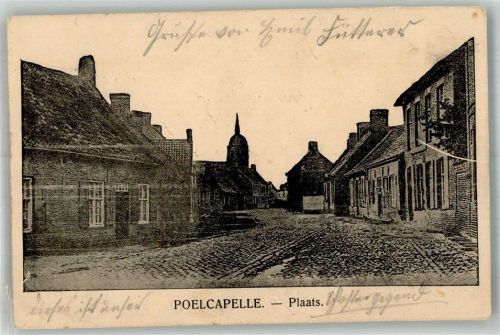 Poelcapelle 1915 Feldpost WK I Inf.Div.
