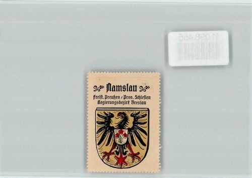 Namslau Vignette Wappen Kaffee Hag ca 1920-1940
