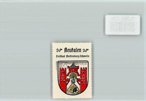 Neukalen Vignette Wappen Kaffee Hag ca 1920-1940