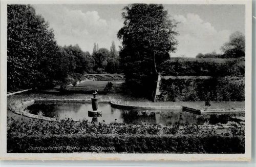 Saarlouis Partie im Stadtgarten