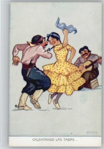 sign Stylus - Humor - Calentando las Tabas - Flamenco