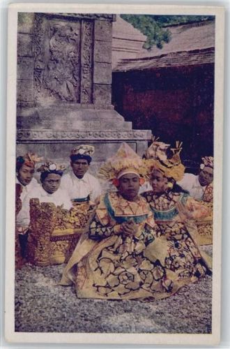Barisdanser - Ceylon Asiat.Volkstyp