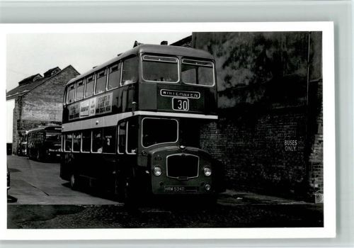 Privatfoto - ca 1960 Doppeldecker Bus 534 im Nahverkehr
