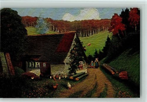 Serie II Nr. 22 Künstlerpostkarten aus dem Schwarzwald
