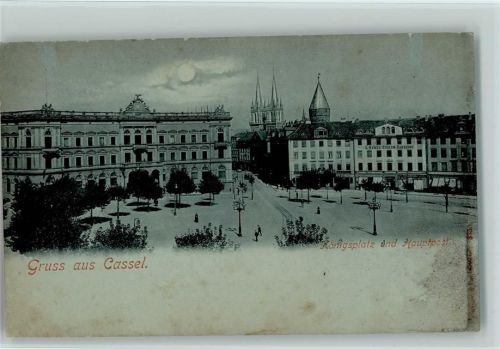 Kassel Königsplatz und Hauptpost