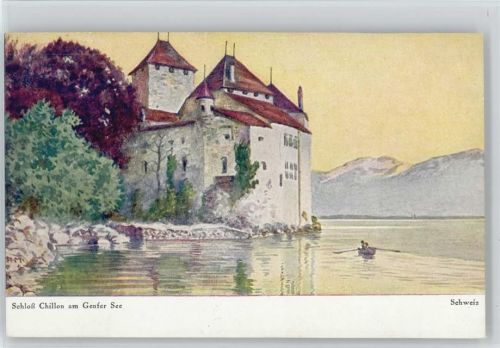 Würz den Kaffee mit Webers Carlsbader - Schloß Chillon am Genfer See -