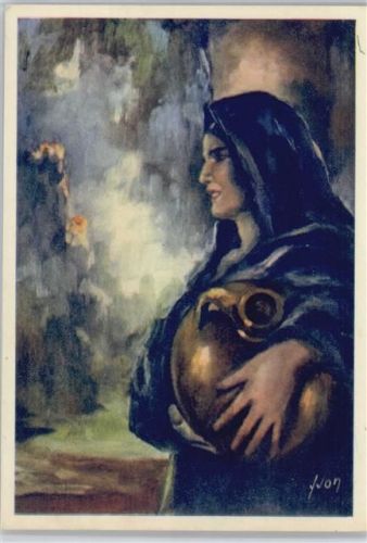 Nr. 115 - Edition d Art sign Ivon - les Jolies Filles de France- La Corse
