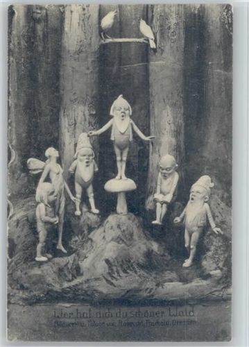 Figuren, Elfe, Vögel