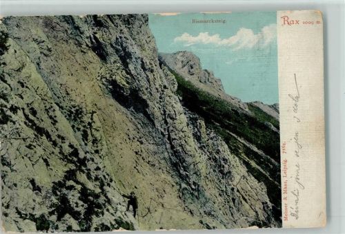 Rax - Bismarcksteig - Bergsteiger ca 1905 AK
