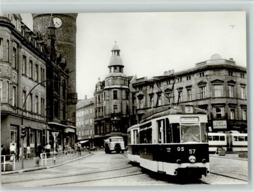 Cottbus 75 Jahre Cottbuser Strassenbahn - 1973 Linie 3 Thälmannplatz