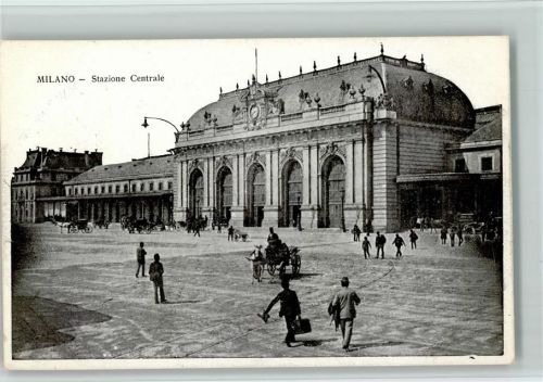 Milano Stazione Centrale ca 1926 AK