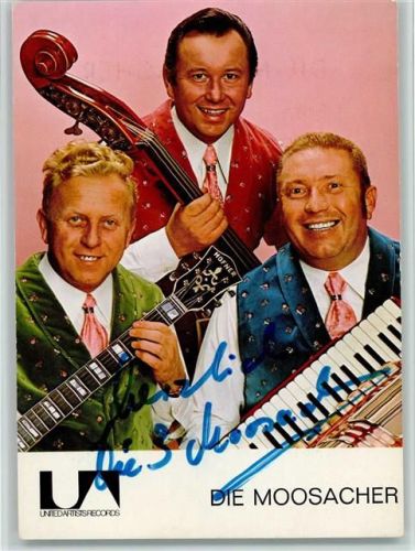 Die Moosacher - Original Autogramm