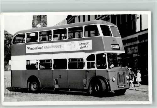 Privatfoto - ca 1960 Doppeldecker Bus