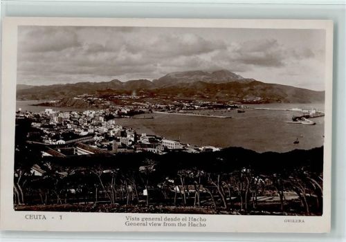 Ceuta - Vista general desde el Hacho Schiffe