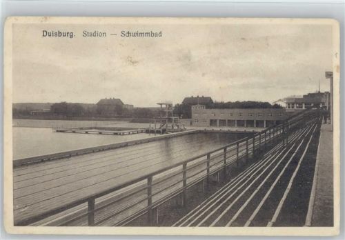 W4100 Duisburg Stadion-Schwimmbad Schwimmen