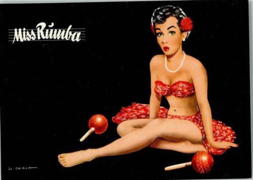 Miss Rumba sign Jo Berca