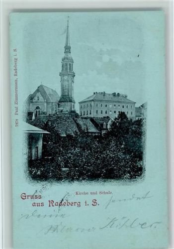Radeberg Kirche Schule