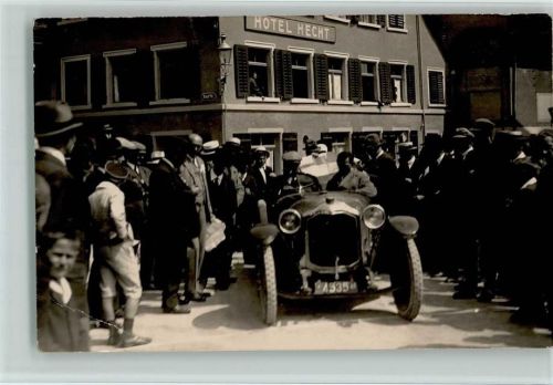 Zweisitzer Sportwagen ca 1938 Foto AK