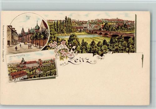Zeitz 1900 Gruss aus - Postamt - Rosenblatt Verlag , Sehr gute Erhaltung