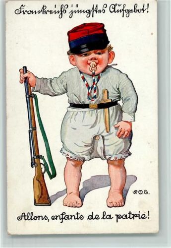 Kriegspostkarte Nr. 40 - WK I Kinder in Uniform Engelhard, P.O. / POE
