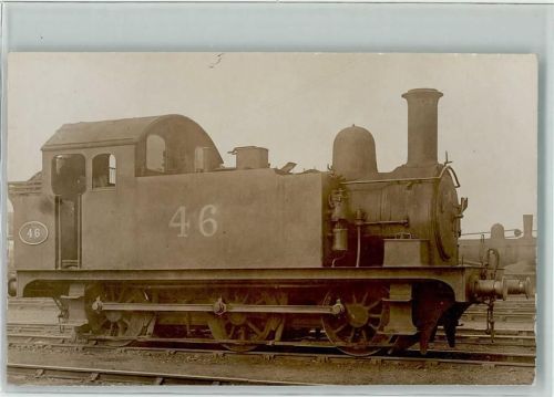 Dampflokomotive Nr. 46 Foto AK