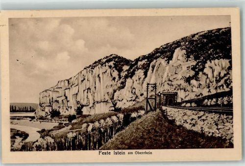 Istein 1915 Feste Istein am Oberrhein