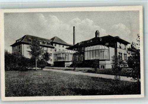 Bad Cannstatt Städt. Krankenhaus Operationsgebäude mit Bau VII