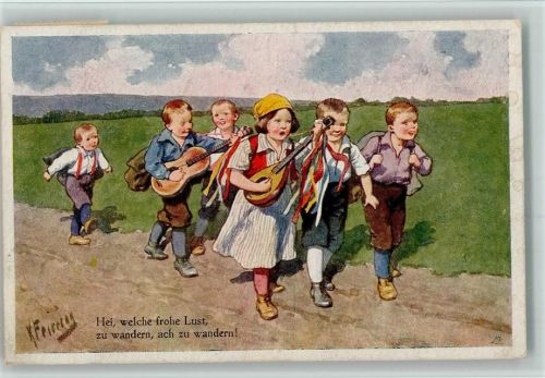 1921 Serie BKW 175-2 - Wandervögel