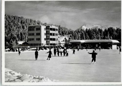 Arosa - Eisbahn am Obersee Wintersport