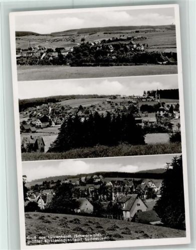Lützenhardt 1960 Drei versch. Teilansichten, Gute Erhaltung AK